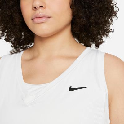 Nike Womens Victory Tank (Plus Size) - White