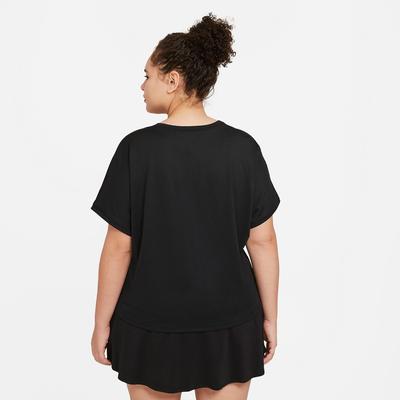 Nike Womens Victory Tee (Plus Size) - Black - main image