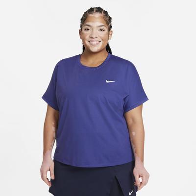 Nike Womens Victory Tee (Plus Size) - Dark Purple Dust - main image