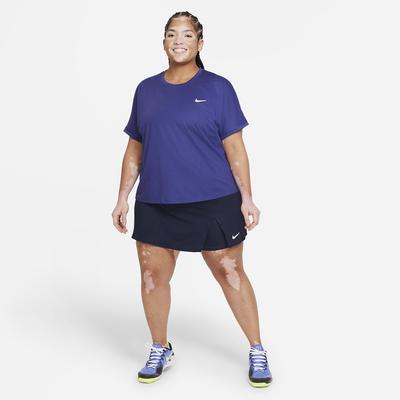 Nike Womens Victory Tee (Plus Size) - Dark Purple Dust - main image