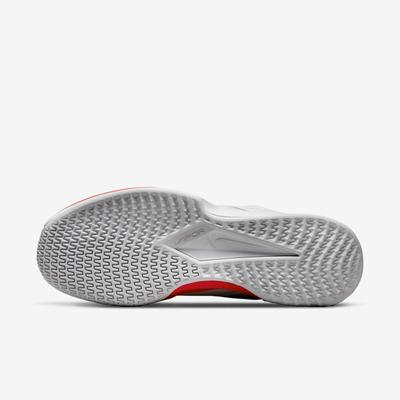 Nike Womens Vapor Lite Tennis Shoes - White/Bright Crimson