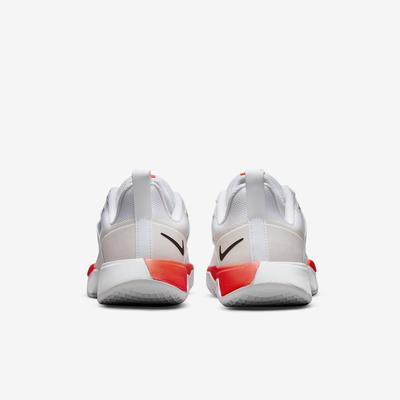 Nike Womens Vapor Lite Tennis Shoes - White/Bright Crimson - main image