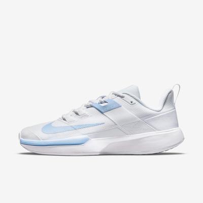 Nike Womens Vapor Lite Tennis Shoes - White/Aluminium - main image