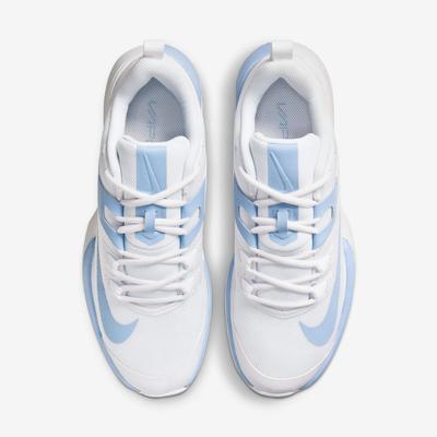 Nike Womens Vapor Lite Tennis Shoes - White/Aluminium - main image