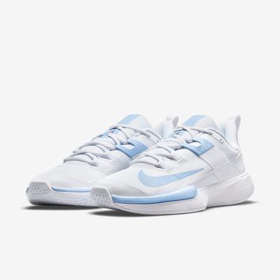 Nike Womens Vapor Lite Tennis Shoes - White/Aluminium - main image