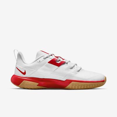 Nike Womens Vapor Lite Tennis Shoes - White/University Red - main image