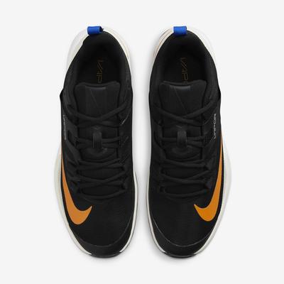 Nike Mens Vapor Lite Tennis Shoes - Black/Orange - main image