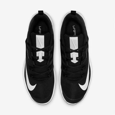 Nike Mens Vapor Lite Tennis Shoes - Black/White - main image