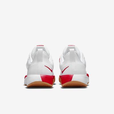 Nike Mens Vapor Lite Tennis Shoes - White/University Red - main image