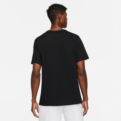 Nike Mens NikeCourt Tennis T-Shirt - Black/White - main image