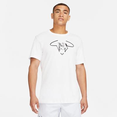 Nike Mens Rafa Vamos Tee - White/Black - main image