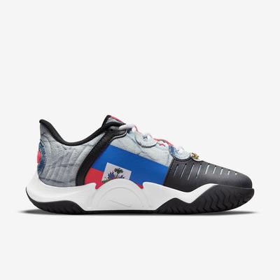 Nike Womens Air Zoom GP Turbo Naomi Osaka Tennis Shoes - White/Bright Crimson - main image