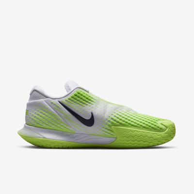 Nike Mens Air Zoom Vapor Cage 4 Rafa Tennis Shoes - White/Lime Glow - main image