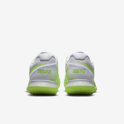 Nike Mens Air Zoom Vapor Cage 4 Rafa Tennis Shoes - White/Lime Glow - main image