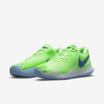 Nike Mens Air Zoom Vapor Cage 4 Rafa Tennis Shoes - Lime Glow - main image