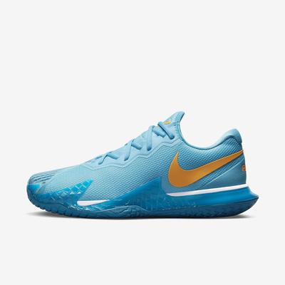 Nike Mens Vapor Cage 4 Rafa Tennis Shoes - Baltic Blue/Vivid Orange - main image