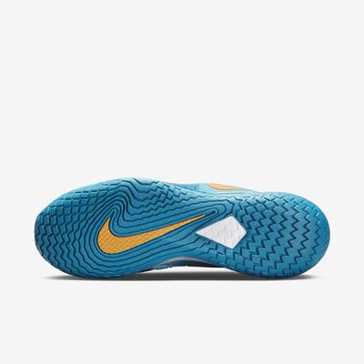 Nike Mens Vapor Cage 4 Rafa Tennis Shoes - Baltic Blue/Vivid Orange - main image