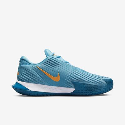 Nike Mens Vapor Cage 4 Rafa Tennis Shoes - Baltic Blue/Vivid Orange - main image