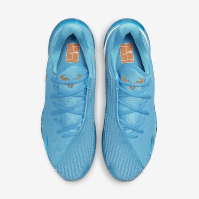 Nike Mens Vapor Cage 4 Rafa Tennis Shoes - Baltic Blue/Vivid Orange - main image