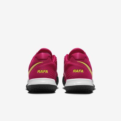 Nike Mens Vapor Cage 4 Rafa Tennis Shoes - Mystic Hibiscus/Yellow Strike - main image
