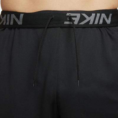 Nike Mens Dri-FIT Knit Tennis Shorts - Black - main image