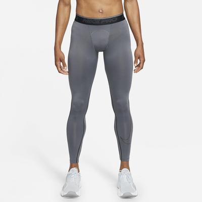 Nike Mens Pro Dri-FIT Tights - Grey Heather - main image