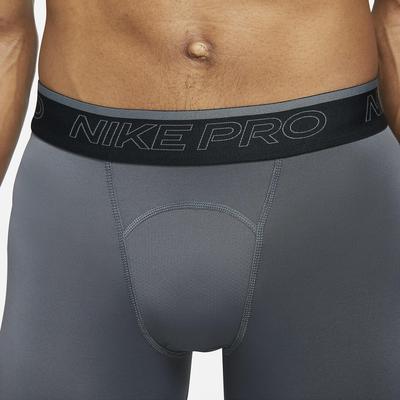 Nike Mens Pro Dri-FIT Tights - Grey Heather - main image