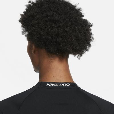 Nike Mens Tight Fit Long Sleeve Top - Black - main image