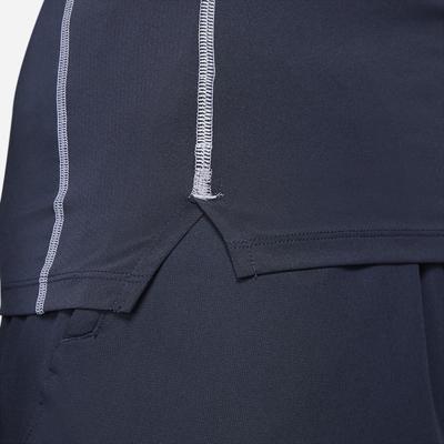 Nike Mens Tight Fit Long Sleeve Top - Obsidian