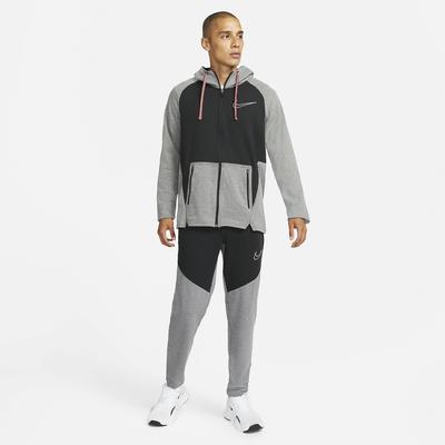 Nike Mens Therma Fit Zip Hoodie - Black/Grey - main image