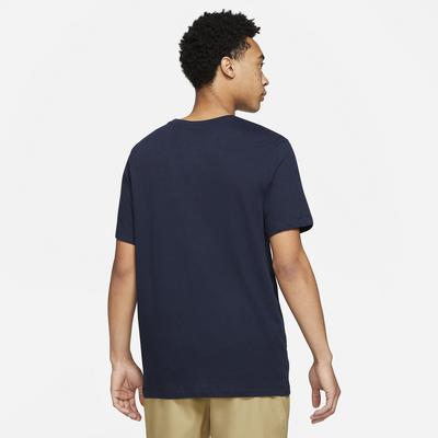 Nike Mens Paris Tennis Tee - Obsidian - main image