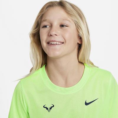 Nike Boys Rafa Tee - Lime Glow - main image