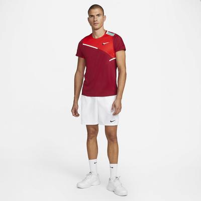 Nike Mens Tennis Tee - Pomegranate - main image