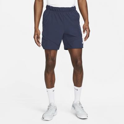 Nike Mens Dri-FIT Advantage Tennis Shorts - Obsidian