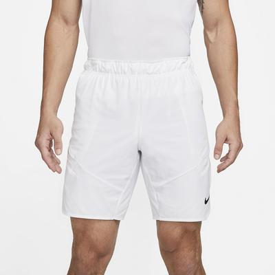 Nike Mens Dri-FIT Advantage 9 Inch Tennis Shorts - White - main image