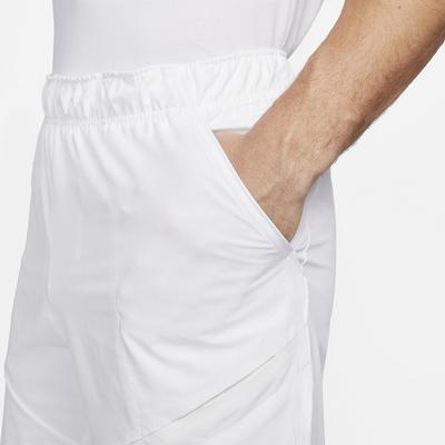 Nike Mens Dri-FIT Advantage 9 Inch Tennis Shorts - White - main image
