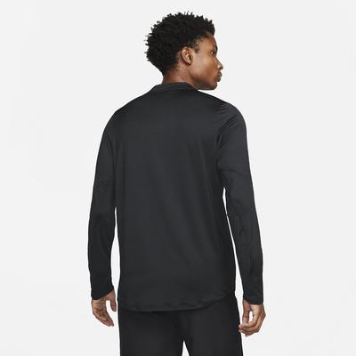 Nike Mens Advantage Half-Zip Long Sleeve Top - Black - main image