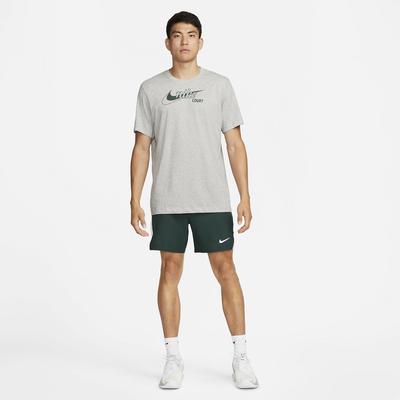 Nike Mens Dri-FIT Swoosh T-Shirt- Grey - main image