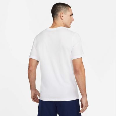 Nike Mens Dri-FIT Swoosh T-Shirt- White - main image