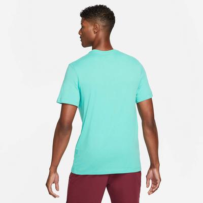 Nike Mens Dri-FIT Swoosh T-Shirt- Teal - main image