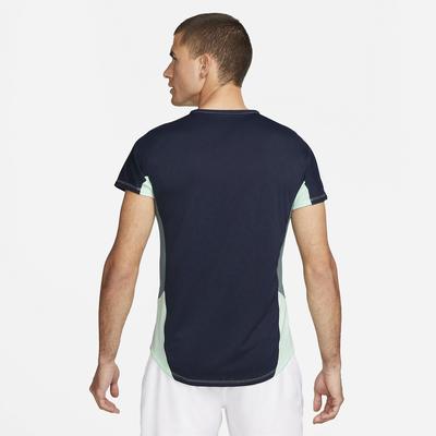 Nike Mens Tennis Top -  Mint Foam/Obsidian - main image