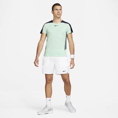 Nike Mens Tennis Top -  Mint Foam/Obsidian - main image