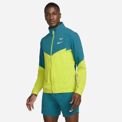Nike Mens Dri-FIT Rafa Tennis Jacket - Atomic Green/Bright Spruce - main image