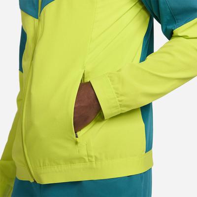 Nike Mens Dri-FIT Rafa Tennis Jacket - Atomic Green/Bright Spruce