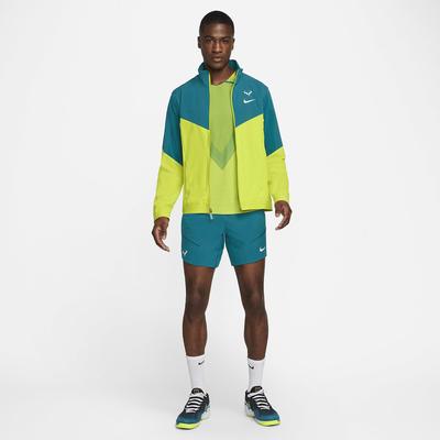 Nike Mens Dri-FIT Rafa Tennis Jacket - Atomic Green/Bright Spruce - main image