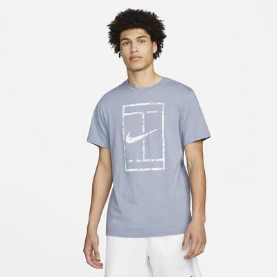 Nike Mens Court Tennis T-Shirt - Ashen Slate
