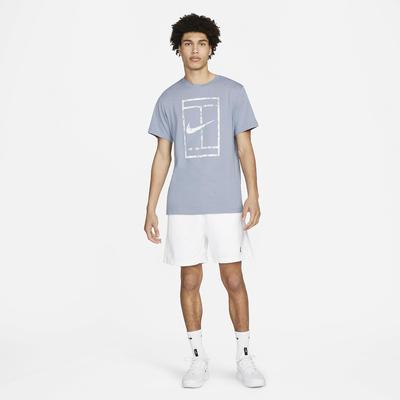 Nike Mens Court Tennis T-Shirt - Ashen Slate - main image