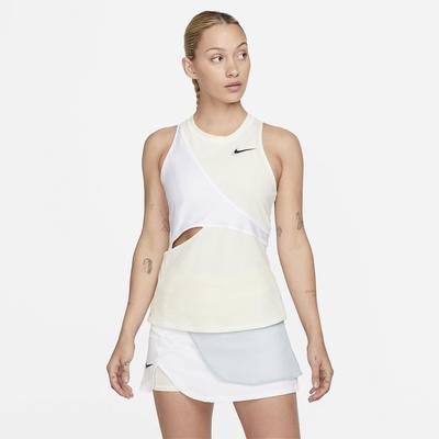 Nike Womens Slam Tennis Tank - White - main image