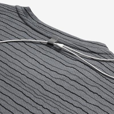 Nike Mens Cool Tailwind Stripe Top - Grey - main image