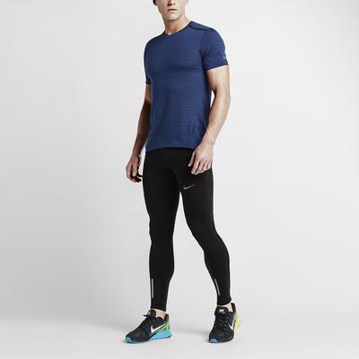 Nike Mens Cool Tailwind Stripe Top - Deep Royal Blue - main image